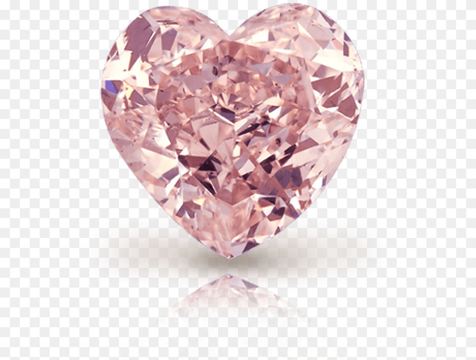 Pink Diamond Heart Photos Mart Heart Shape Pink Diamond, Accessories, Gemstone, Jewelry Free Png Download