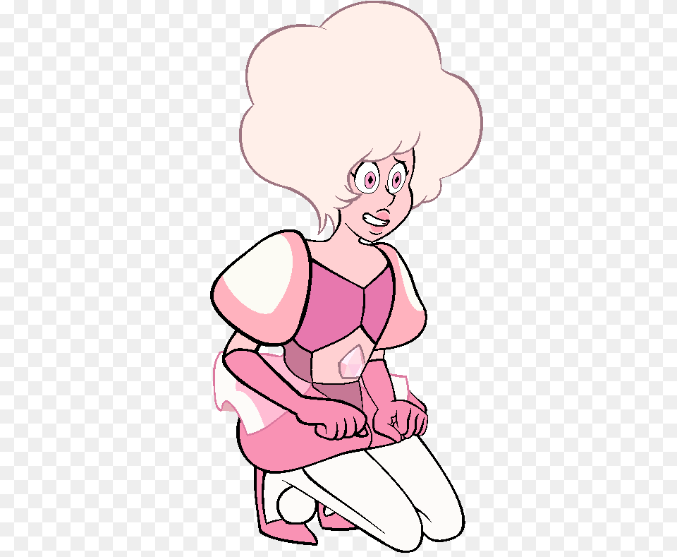 Pink Diamond Kneeling Steven Universe Pink Diamond Background, Book, Comics, Publication, Baby Png Image