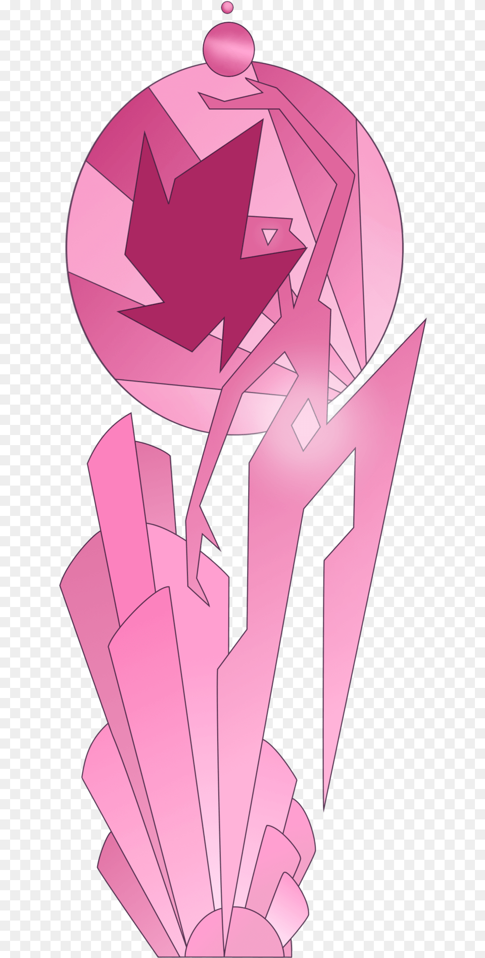 Pink Diamond Steven Universe Diamond Base, Art, Accessories, Jewelry, Gemstone Free Transparent Png