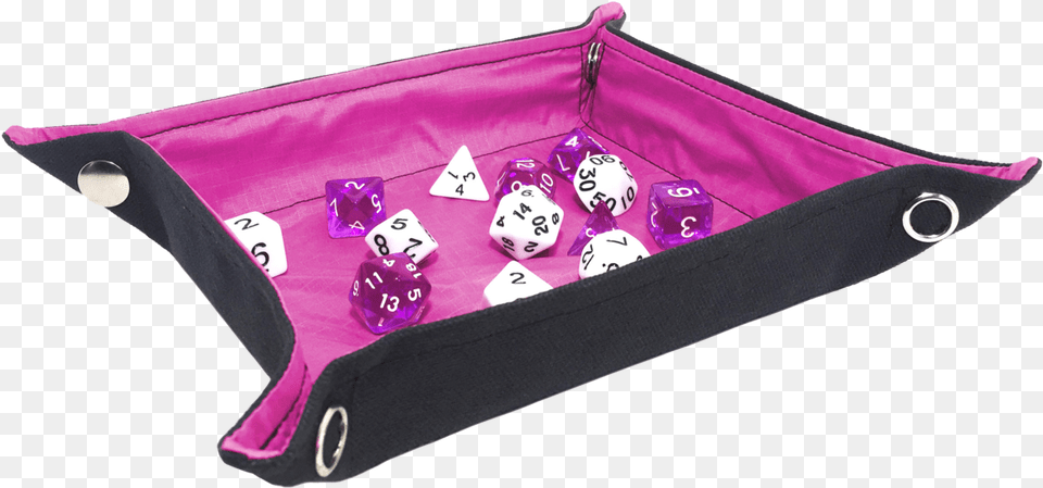 Pink Dice Vector Stock Fabric Dice Tray, Accessories, Bag, Handbag, Game Free Png Download