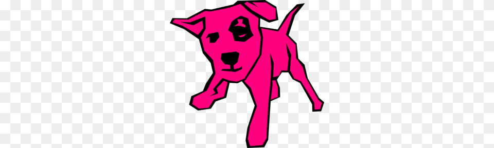 Pink Dog Cliparts, Baby, Person, Art, Animal Free Transparent Png