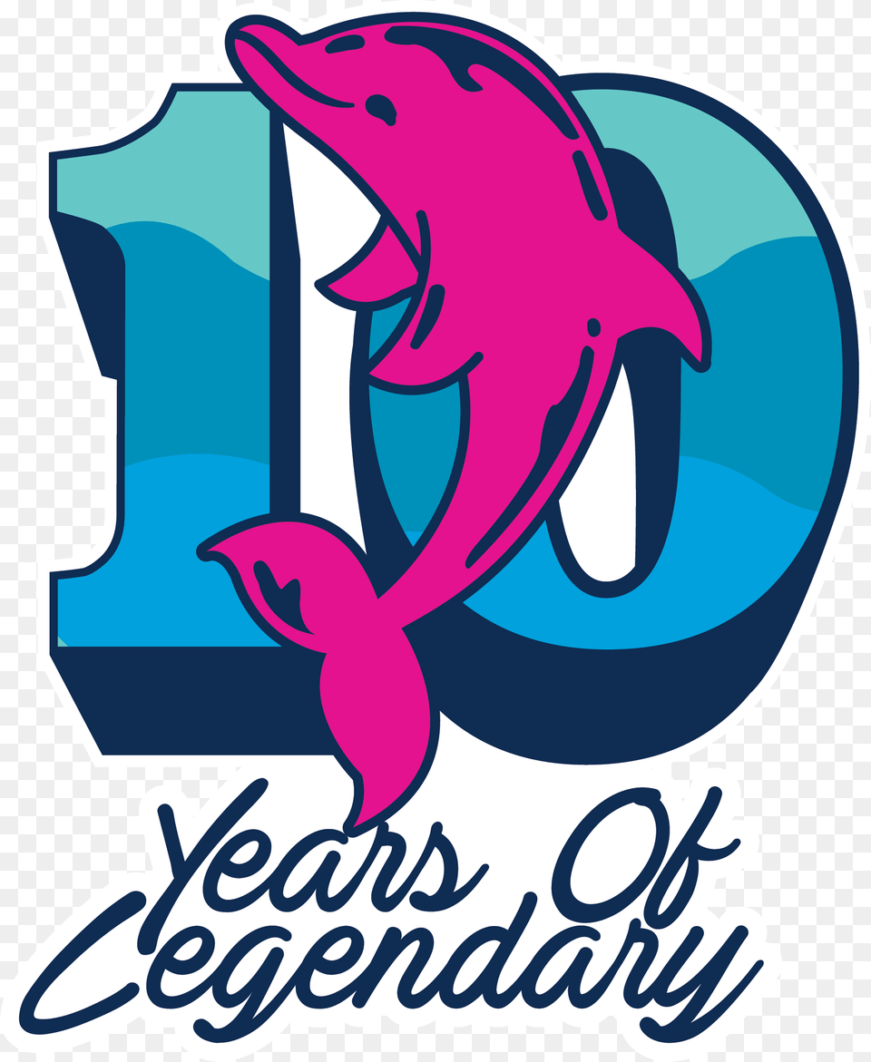 Pink Dolphin Clothing Logo, Animal, Mammal, Sea Life, Ammunition Free Transparent Png