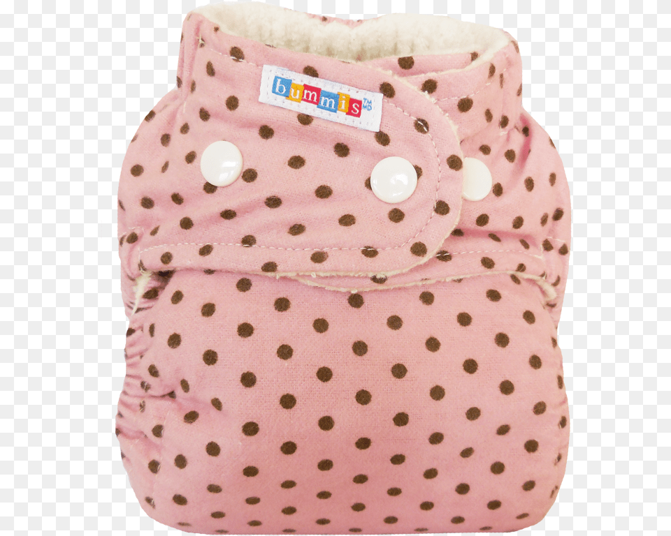 Pink Dots Bummis Flannel Fitted Cloth Diaper Forest Creatures, Pattern Png Image