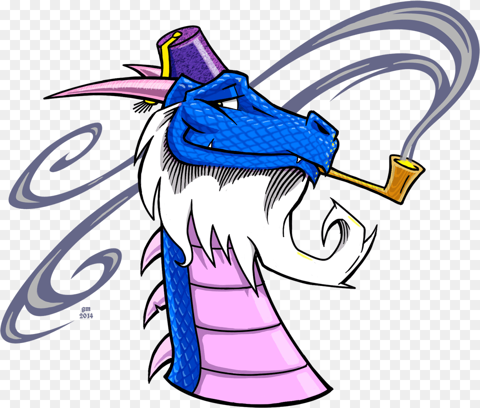 Pink Dragon With A White Beard Dragon With A Beard, Book, Comics, Publication, Adult Free Png
