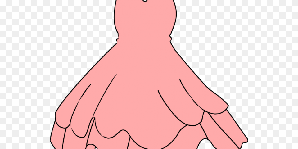 Pink Dress Clipart Girl, Body Part, Clothing, Hand, Person Free Png