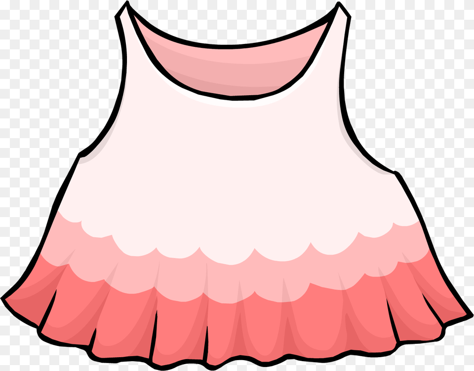 Pink Dress Club Penguin Dress Id, Clothing, Skirt, Tank Top Png Image