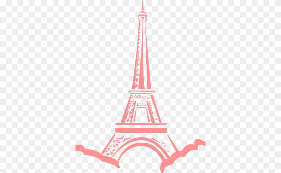 Pink Eiffel Tower, Architecture, Building, Spire Free Transparent Png