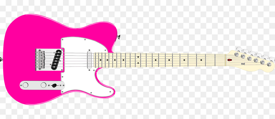 Pink Electric Guitar Clipart, Electric Guitar, Musical Instrument Free Png Download