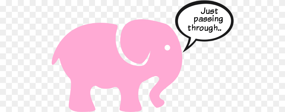 Pink Elephant Portable Network Graphics, Face, Head, Person, Animal Free Png Download