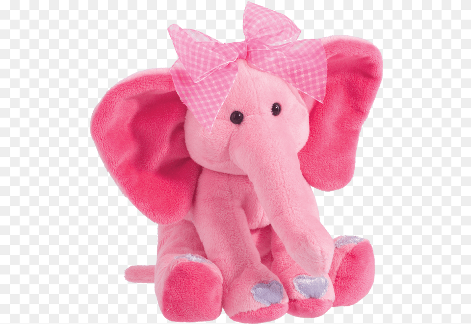 Pink Elephant Soft Toy, Plush, Teddy Bear Png Image