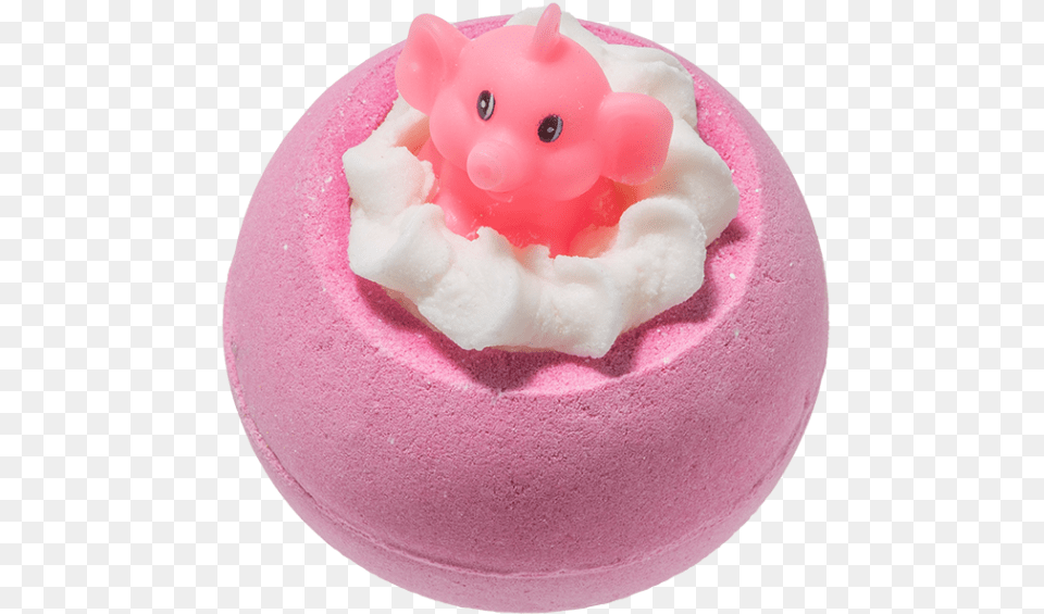 Pink Elephants Amp Lemonade Bath Blaster Bomb Cosmetics, Cake, Dessert, Food, Cream Free Png