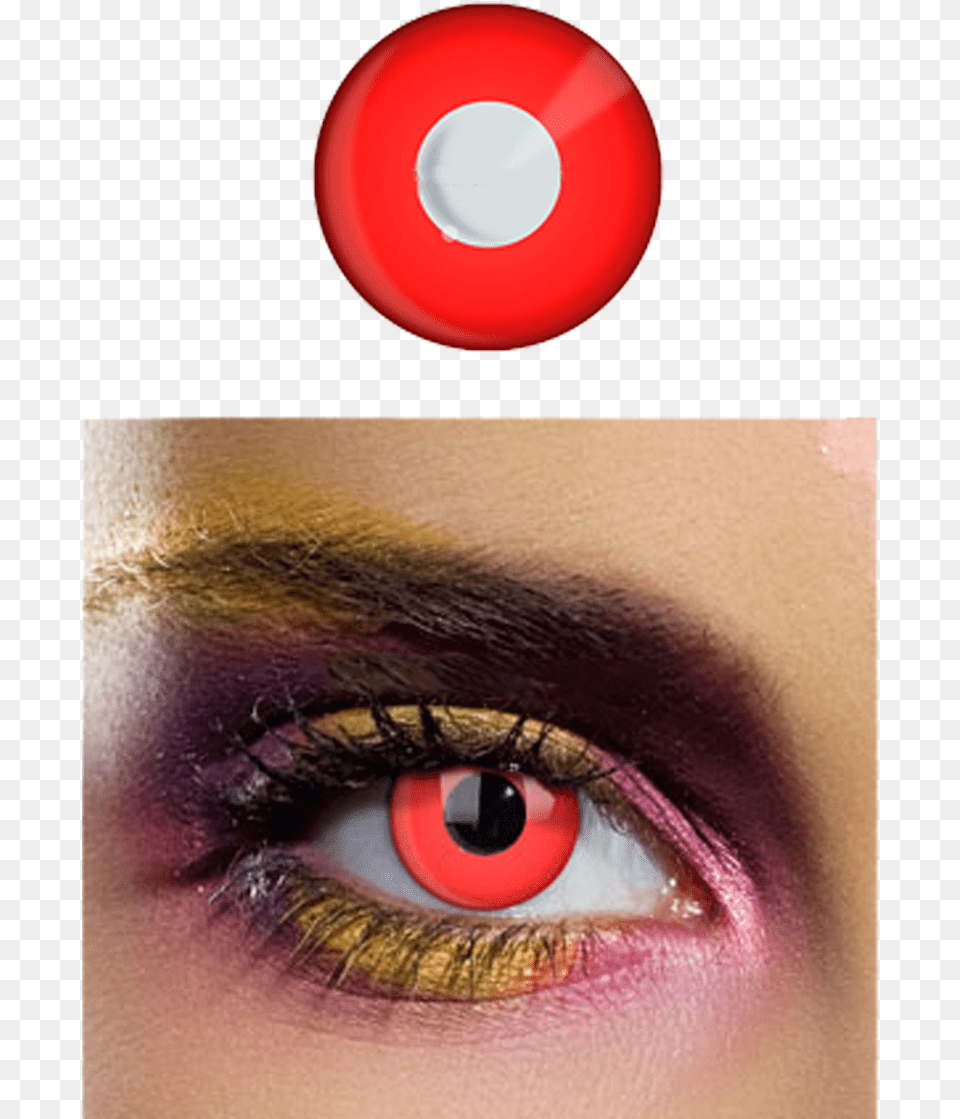 Pink Eye Contact Lenses, Adult, Female, Person, Woman Png