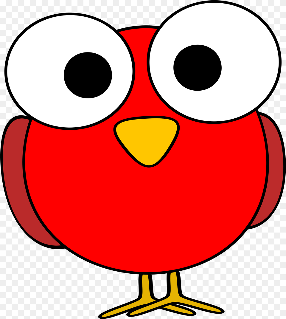 Pink Eyes Clipart Bloodshot Eye Big Eye Bird Clipart, Animal, Beak Png