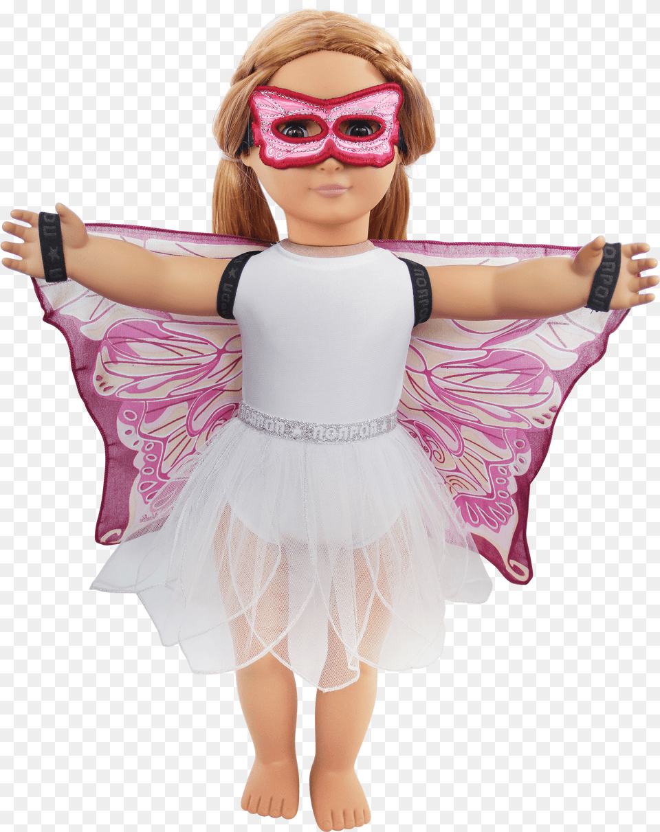 Pink Fairy Doll Set Girl, Adult, Person, Female, Woman Png