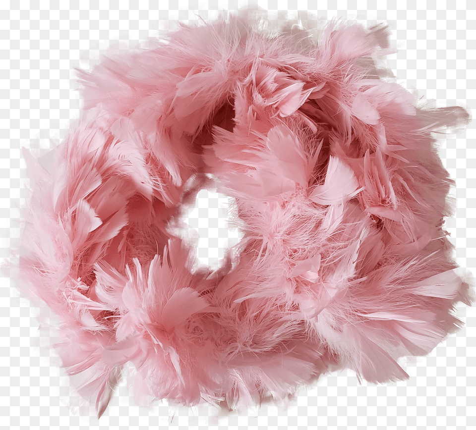 Pink Feathers Boa Scarf Pom Pom, Accessories, Baby, Person, Feather Boa Png Image