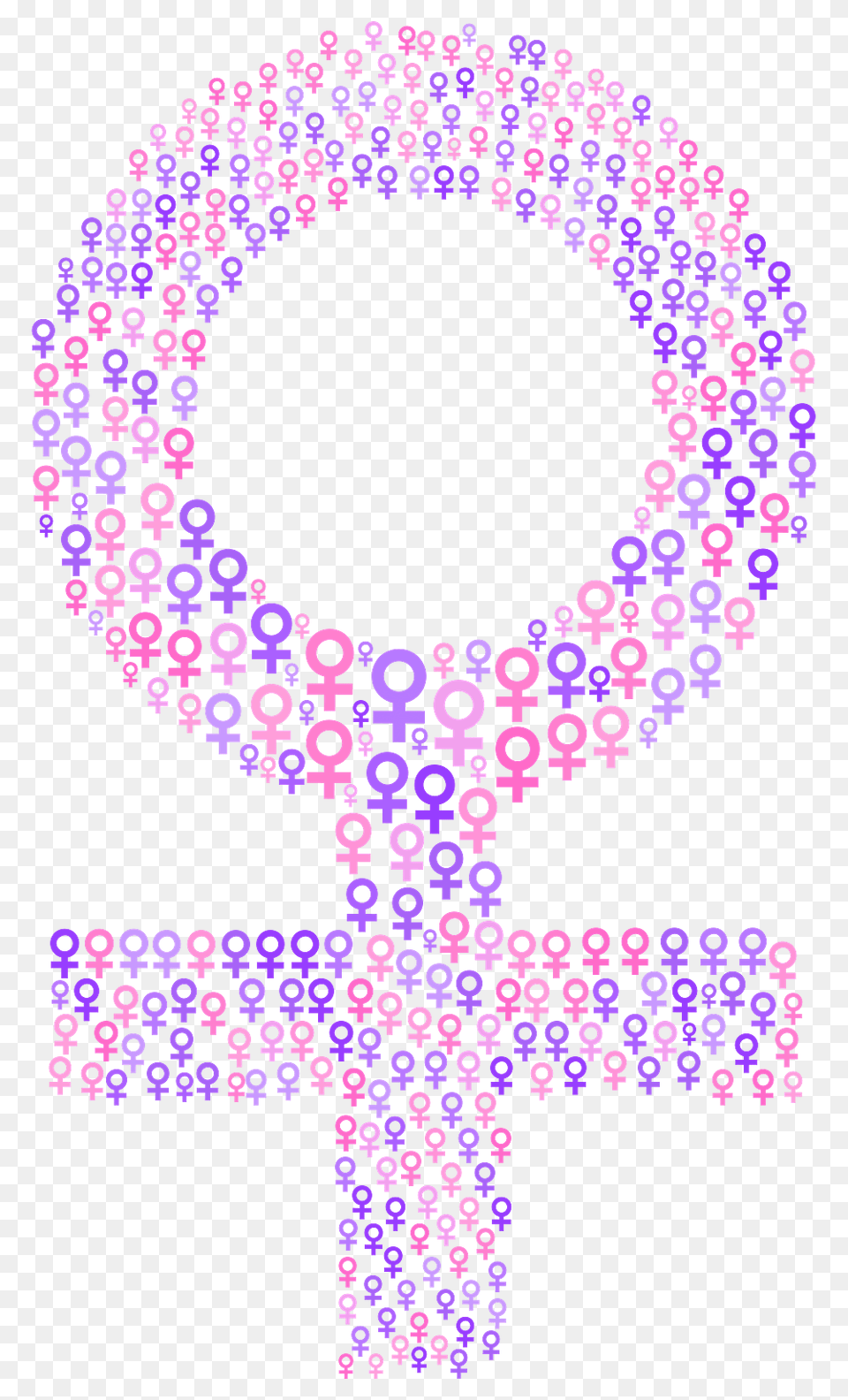 Pink Female Symbol, Accessories, Jewelry, Necklace, Pattern Free Png