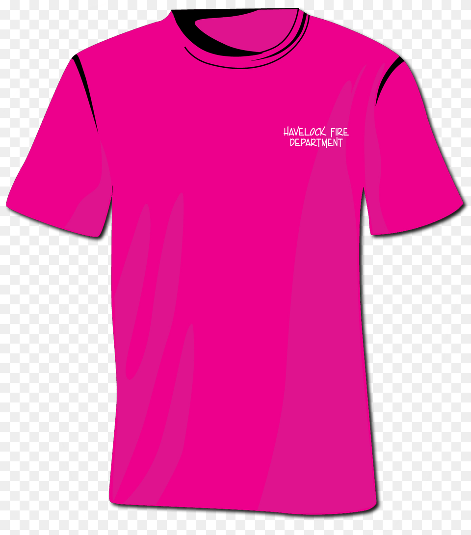Pink Fire 2018 Brave Enough Active Shirt, Clothing, T-shirt Png Image