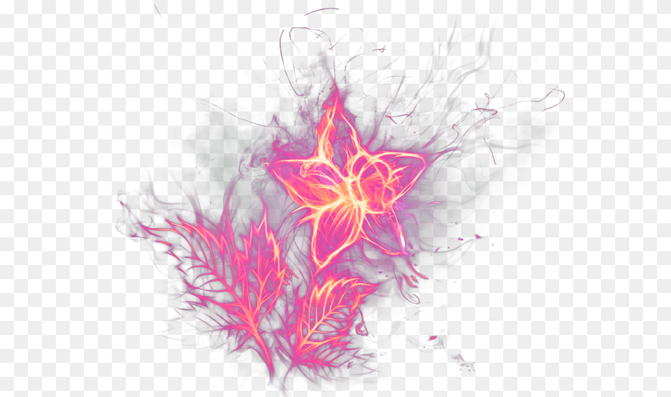 Pink Fire, Accessories, Pattern, Purple, Fractal Free Png Download