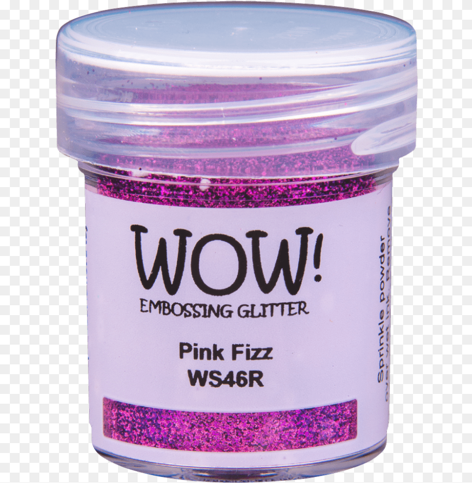 Pink Fizz Wow Embossing Powder Metallic Gold Sparkle, Cosmetics, Purple, Can, Tin Free Png Download