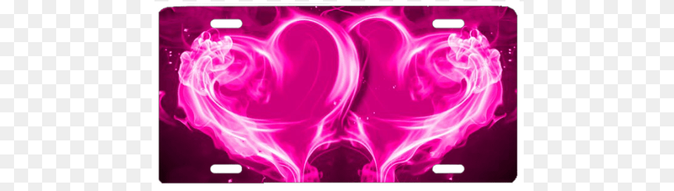 Pink Flame Hearts Blue And Orange Heart, Light, Purple, Accessories, Art Free Transparent Png
