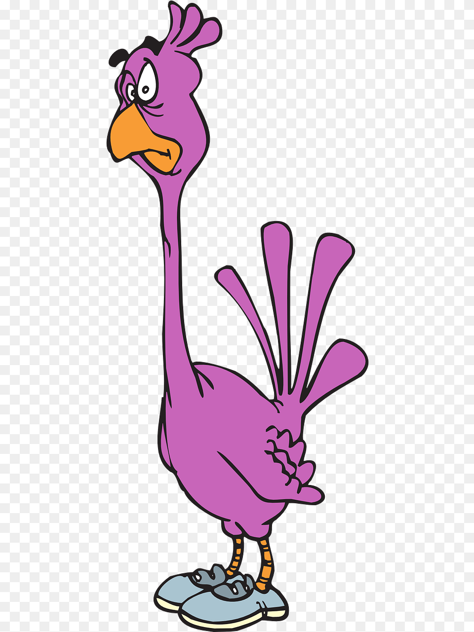 Pink Flamingo, Animal, Bird, Cartoon, Dodo Free Png