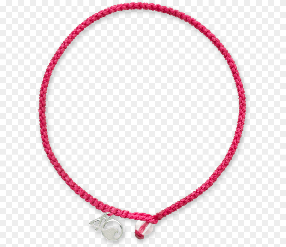 Pink Flamingo Braided Bracelet Solid, Accessories, Jewelry, Necklace Free Transparent Png