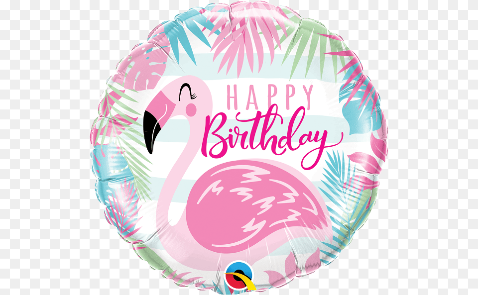 Pink Flamingos Clipart Happy Birthday Pink Flamingo, Birthday Cake, Cake, Cream, Dessert Free Png Download