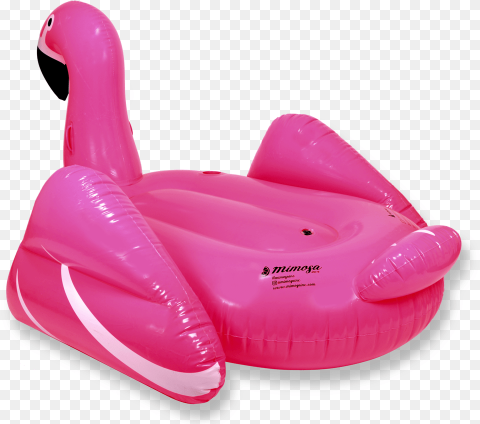 Pink Float Mimosa Inc Flamingo Pool Floatie, Inflatable Free Transparent Png