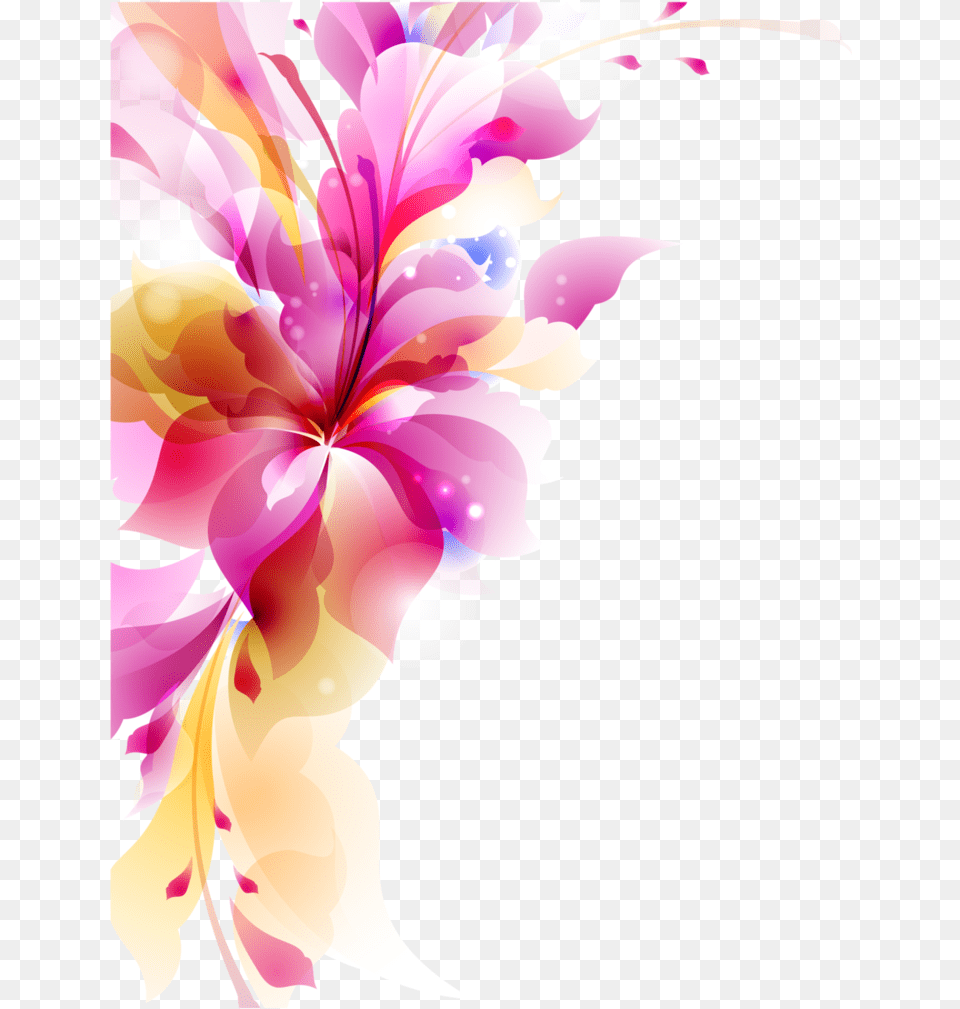 Pink Floral Abstract Background, Graphics, Art, Pattern, Floral Design Free Png
