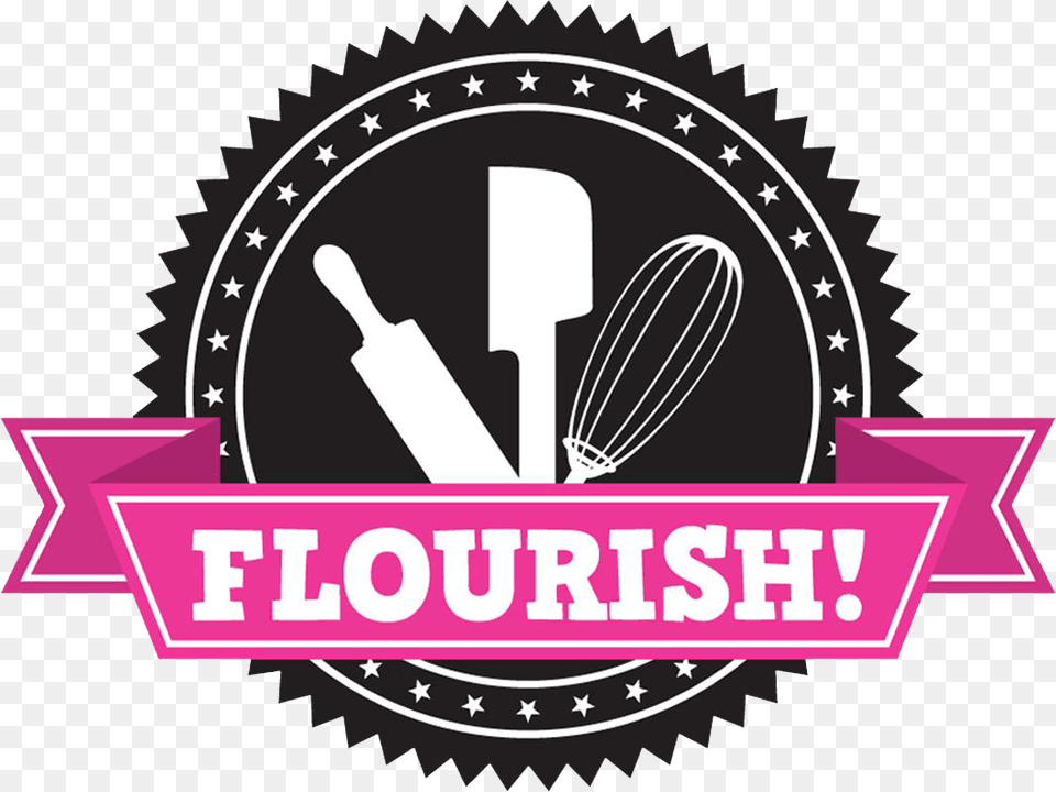 Pink Flourish Sprocket 34 Lc Dimension, Logo, Machine, Wheel Png Image