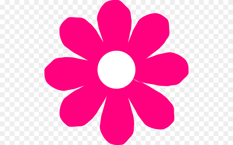Pink Flower Clip Art, Anemone, Daisy, Petal, Plant Png