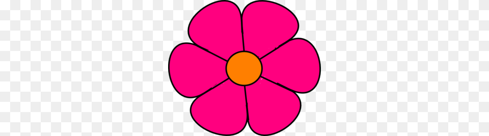 Pink Flower Clip Art, Anemone, Daisy, Petal, Plant Free Transparent Png