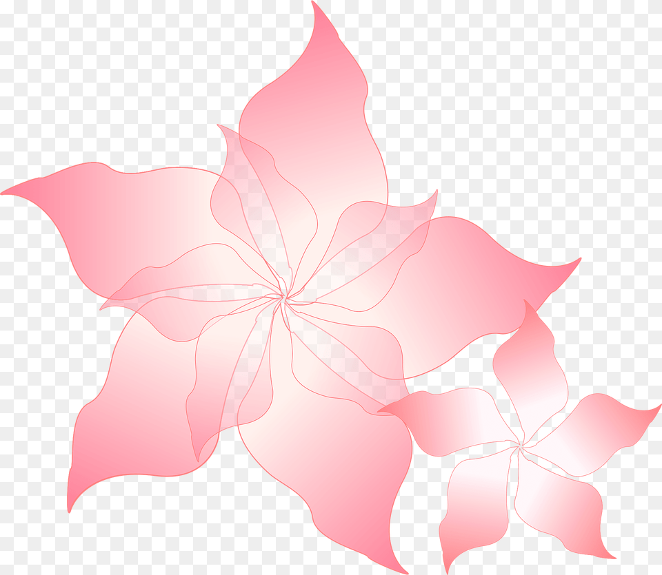 Pink Flower Clipart, Leaf, Plant, Petal, Art Png