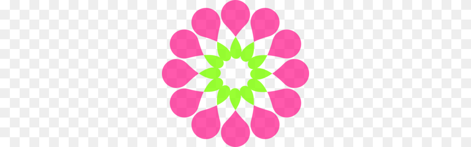 Pink Flower Clipart Whimsical Flower, Purple, Plant, Petal, Pattern Free Transparent Png