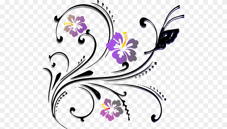 Pink Flower Design, Art, Floral Design, Graphics, Pattern Free Png