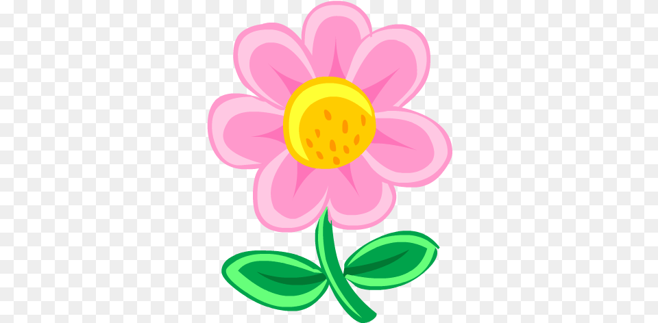 Pink Flower Icon Of Nature Icons Flower Icon, Dahlia, Daisy, Plant, Petal Png Image