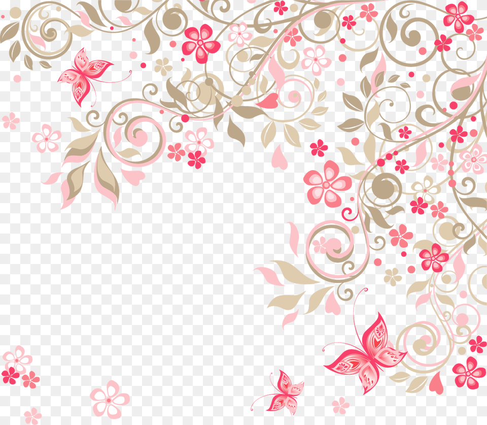 Pink Flower Romantic Rose Wedding Invitation Flowers Floral Background Hd, Art, Floral Design, Graphics, Pattern Free Png Download