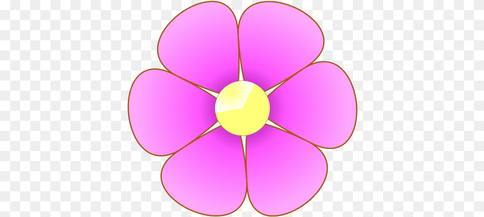 Pink Flower Svg Clip Art For Web Download Clip Art Clip Art, Anemone, Petal, Plant, Chandelier Png
