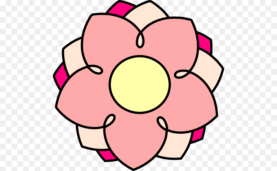Pink Flower Svg Clip Arts 594 X 595 Px, Dahlia, Plant, Ammunition, Grenade Png Image