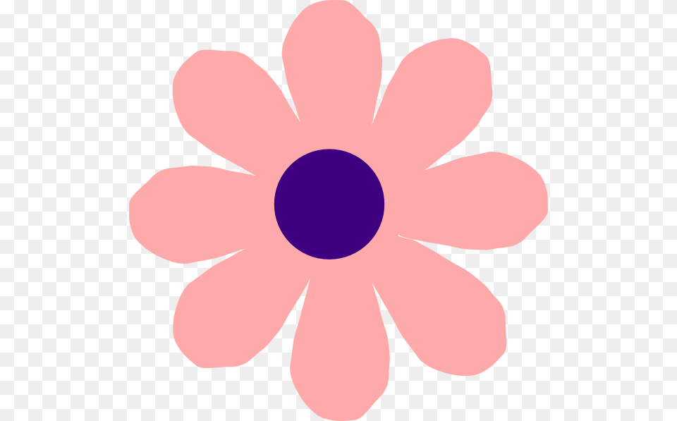 Pink Flower Svg Clip Arts 8 Petal Flower Clipart, Anemone, Daisy, Plant, Animal Free Transparent Png