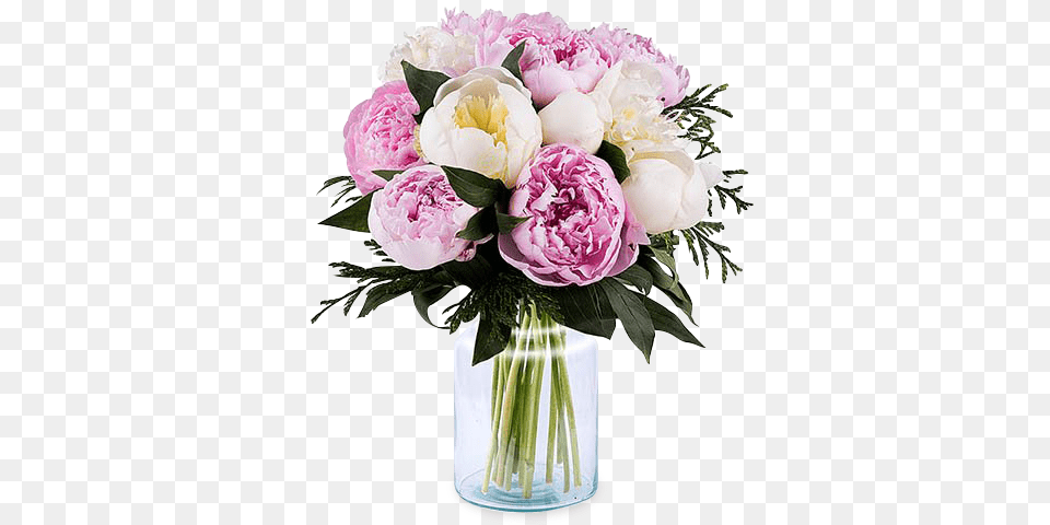 Pink Flowers In Vase Pink Roses In A Vase, Flower, Flower Arrangement, Flower Bouquet, Plant Free Transparent Png