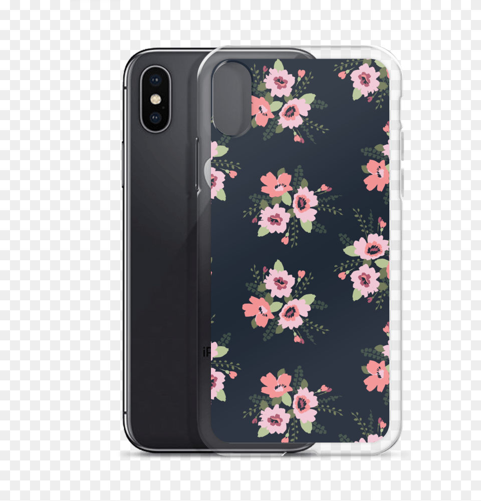 Pink Flowers U2014 The Graphite Lab Iphone Xs, Electronics, Mobile Phone, Phone Free Png Download