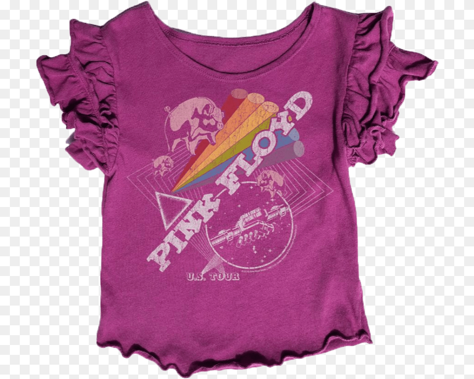 Pink Floyd, Clothing, T-shirt, Purple, Blouse Free Png Download