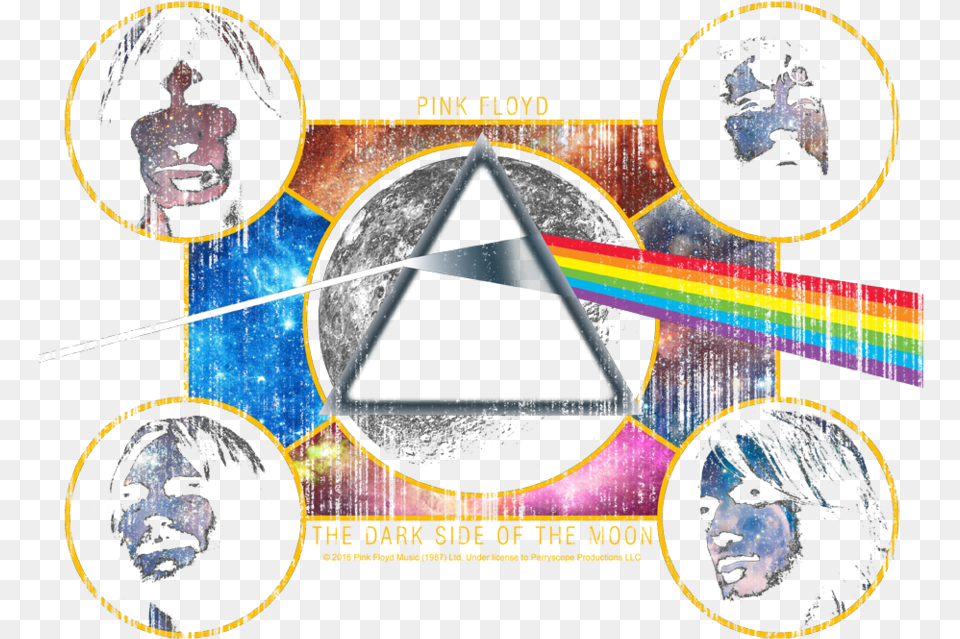 Pink Floyd Dark Side Heads Kid S T Shirt Event, Adult, Person, Woman, Man Free Png Download