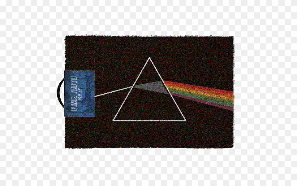 Pink Floyd Dark Side Of The Moon Doormat, Triangle, Mat Png Image