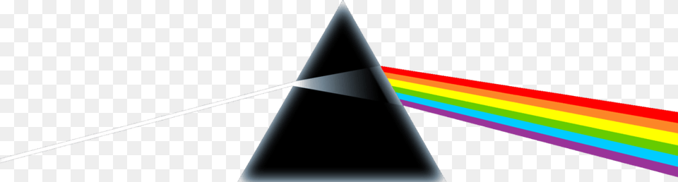 Pink Floyd Dark Side Of The Moon Transparent, Lighting, Light, Triangle Png Image