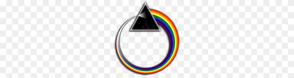 Pink Floyd Dsotm Spray, Triangle, Lighting Free Png Download