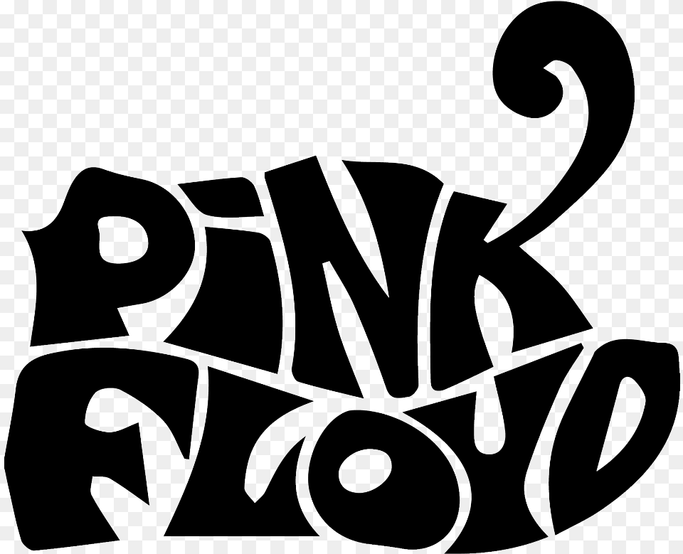 Pink Floyd Logo Pink Floyd Band Logo, Text, Art, Symbol Png Image