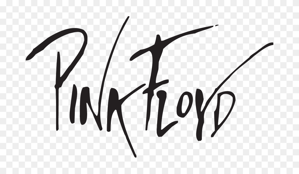 Pink Floyd Logo Pink Floyd Symbol Meaning History And Evolution, Handwriting, Text, Bow, Weapon Free Transparent Png