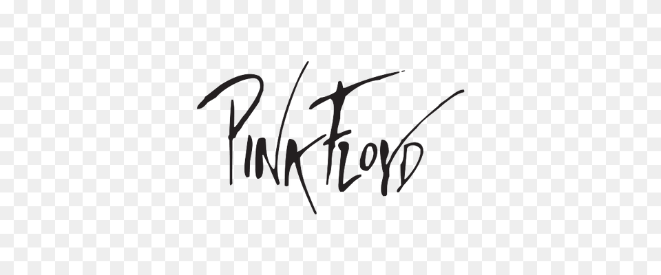 Pink Floyd Logo Handwriting, Text, Signature, Bow Free Transparent Png